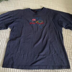 Vintage Embroidered Gold Coast T Shirt